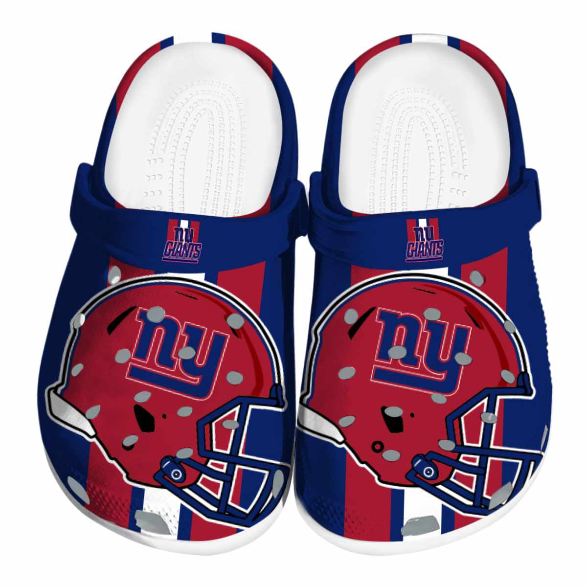 footwearmerch new york giants nfl sport crocs crocband clogs shoes comfortable for men women and kids 9k4am