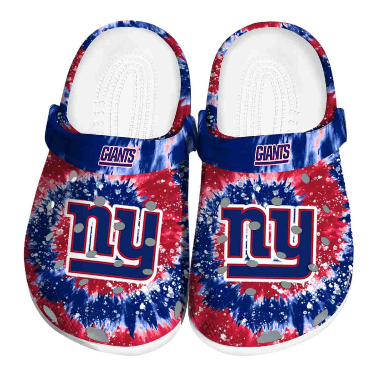 footwearmerch new york giants nfl sport crocs crocband clogs shoes comfortable for men women and kids hvy3c
