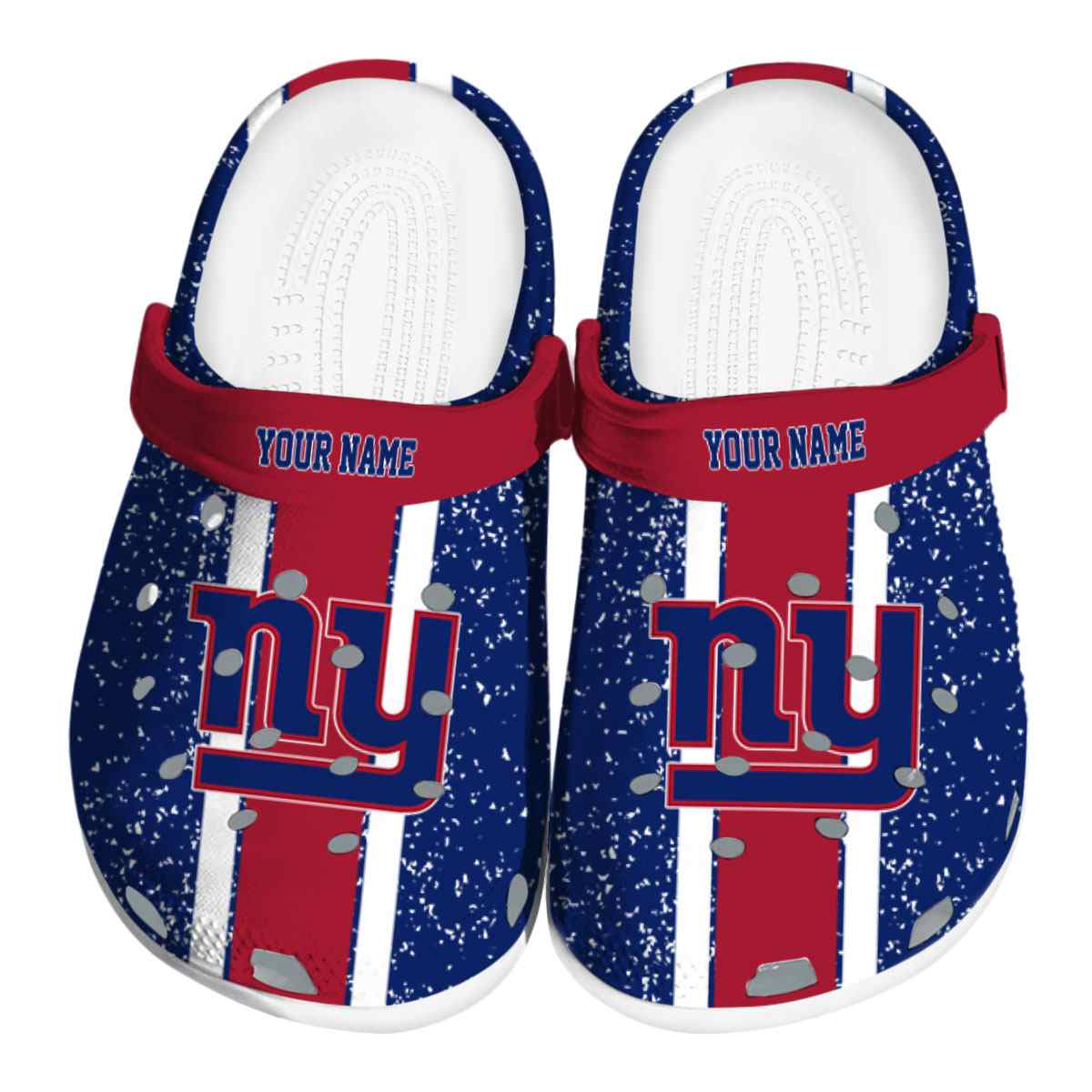 footwearmerch new york giants nfl sport crocs crocband clogs shoes comfortable for men women and kids ihqpk