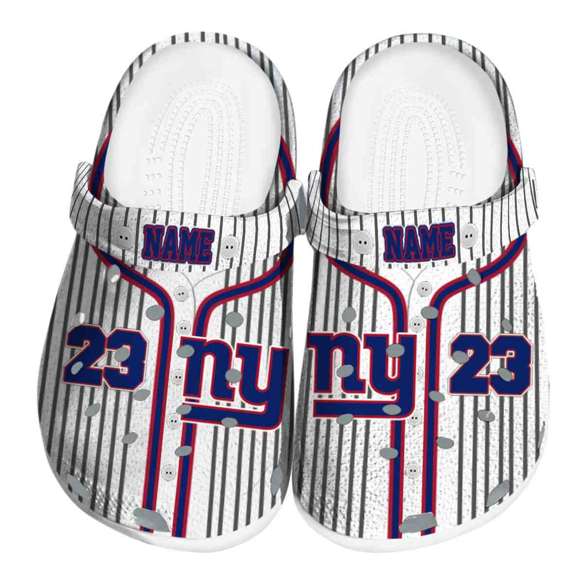footwearmerch new york giants nfl sport crocs crocband clogs shoes comfortable for men women and kids p3kwy