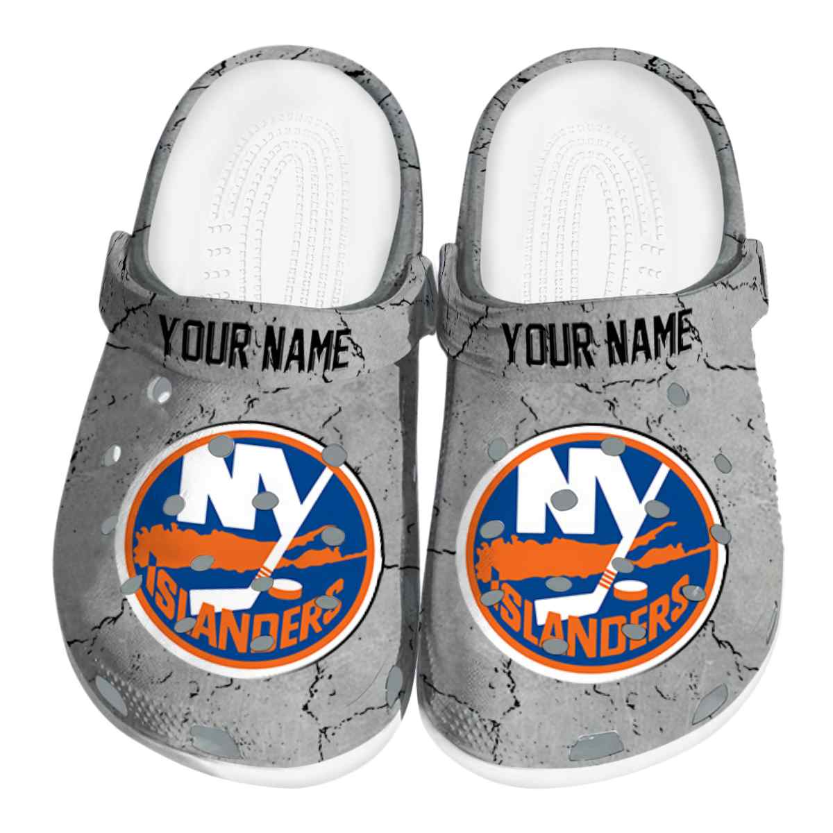 footwearmerch new york islanders nhl sport crocs crocband clogs shoes comfortable for men women and kids mduyi
