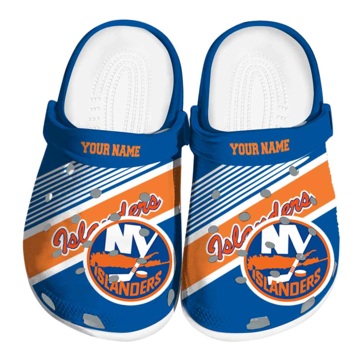 footwearmerch new york islanders nhl sport crocs crocband clogs shoes comfortable for men women and kids xeqem