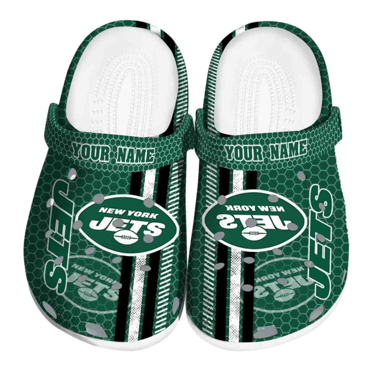 footwearmerch new york jets nfl sport crocs crocband clogs shoes comfortable for men women and kids rd7wq