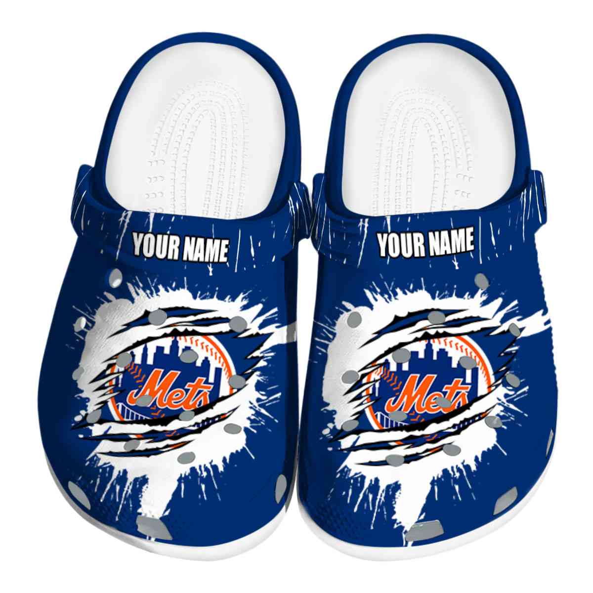 footwearmerch new york mets mlb sport crocs crocband clogs shoes comfortable for men women and kids gpcal