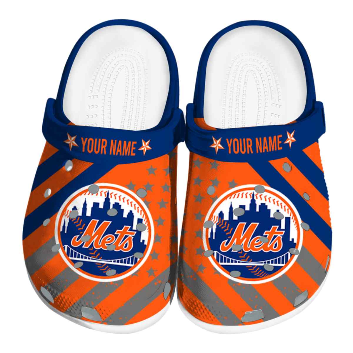 footwearmerch new york mets mlb sport crocs crocband clogs shoes comfortable for men women and kids gyjul