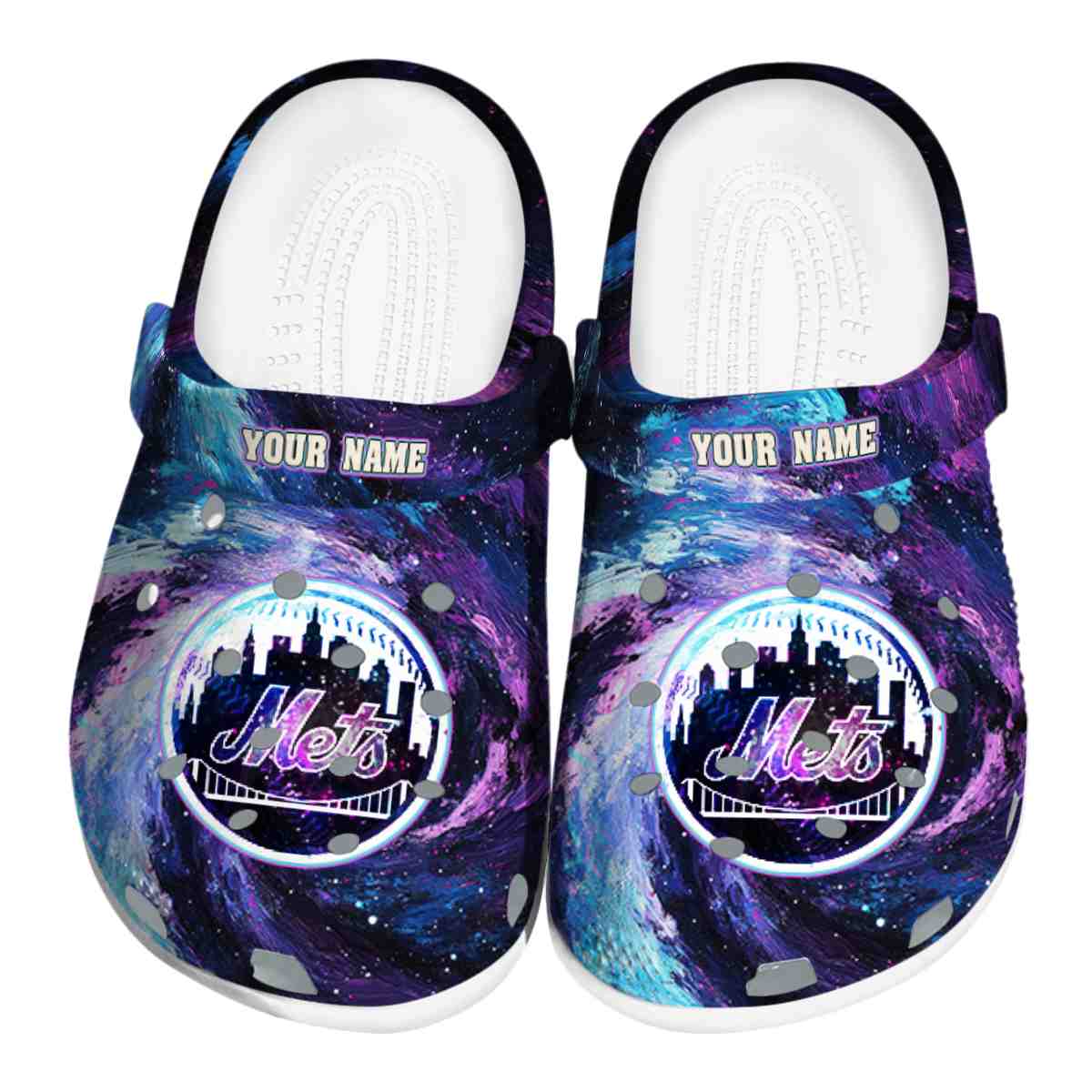 footwearmerch new york mets mlb sport crocs crocband clogs shoes comfortable for men women and kids rlgnu