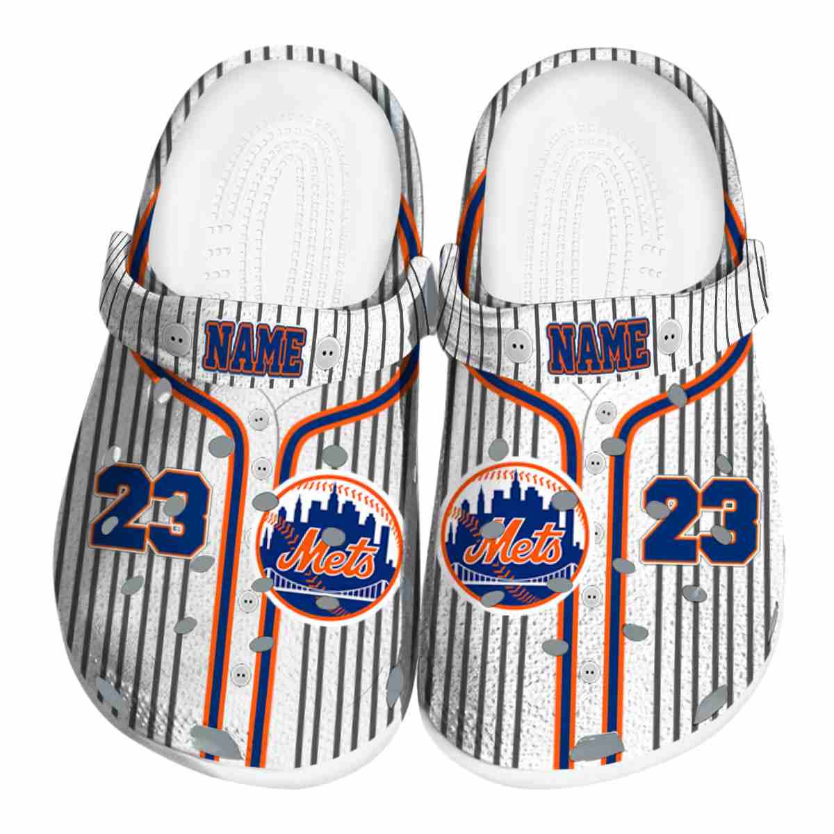footwearmerch new york mets mlb sport crocs crocband clogs shoes comfortable for men women and kids zucav