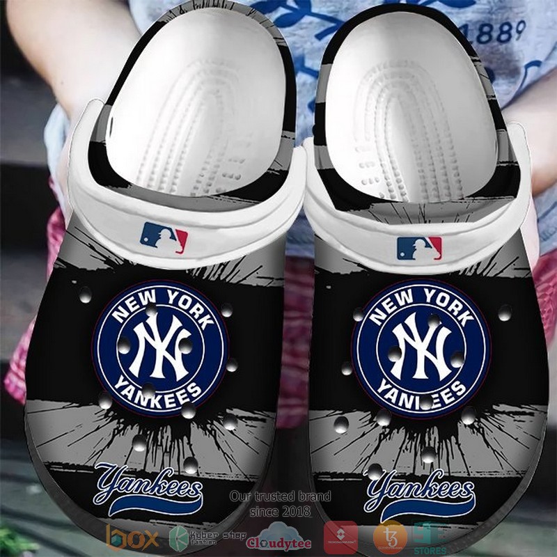 footwearmerch new york yankees mlb sport crocs crocband clogs shoes comfortable for men women and kids a50vk