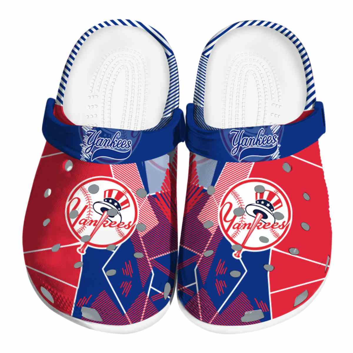 footwearmerch new york yankees mlb sport crocs crocband clogs shoes comfortable for men women and kids ftjqr