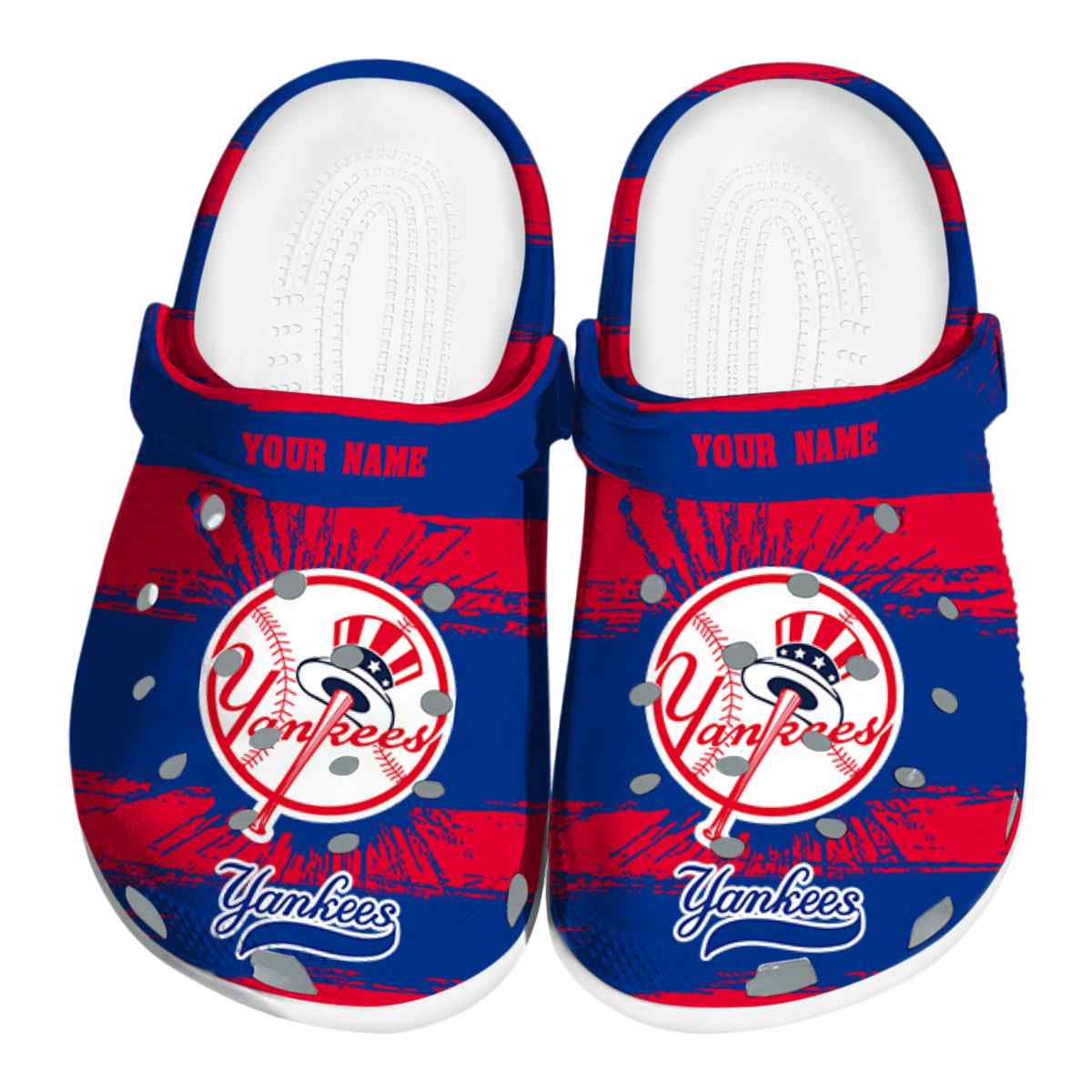 footwearmerch new york yankees mlb sport crocs crocband clogs shoes comfortable for men women and kids ininu