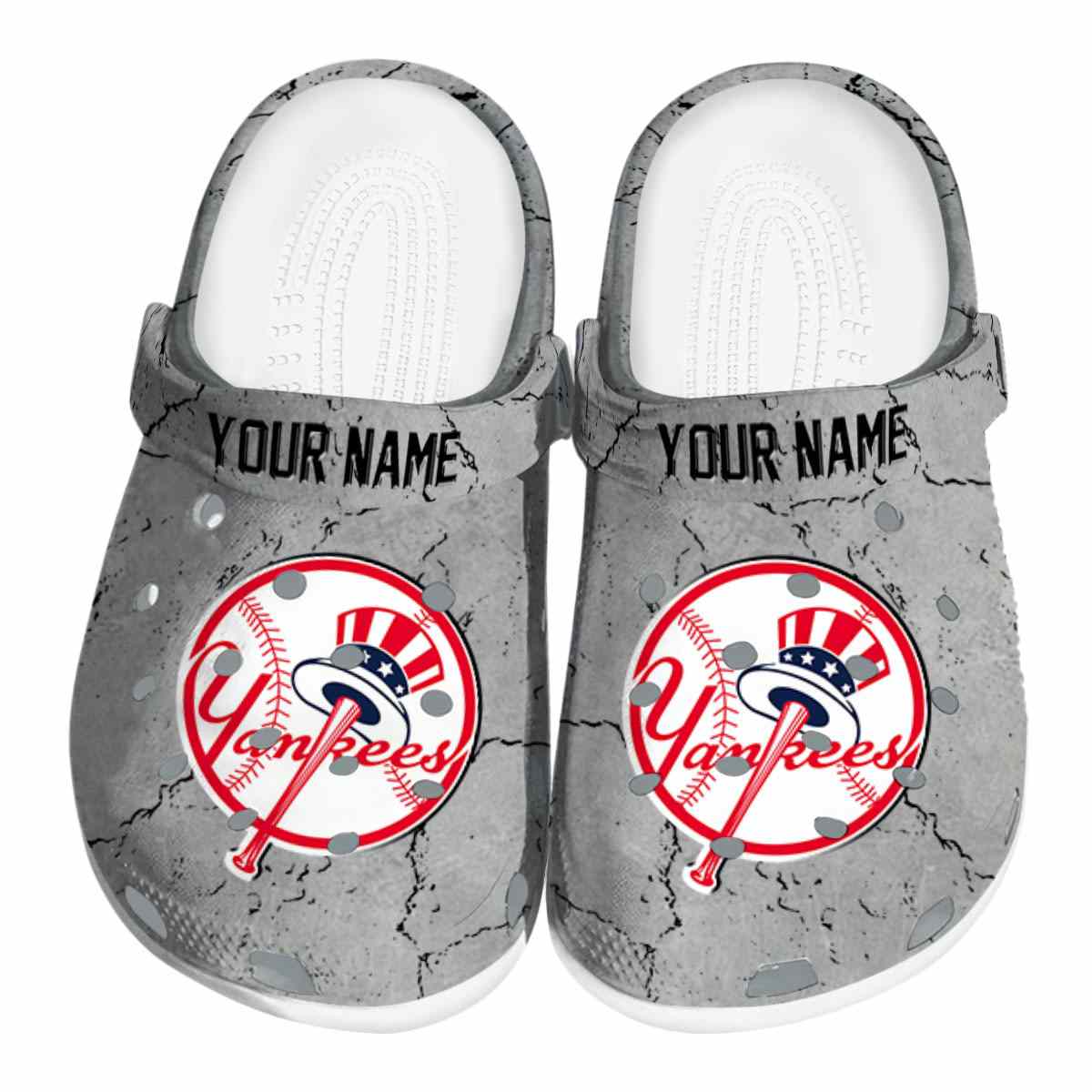 footwearmerch new york yankees mlb sport crocs crocband clogs shoes comfortable for men women and kids nohir