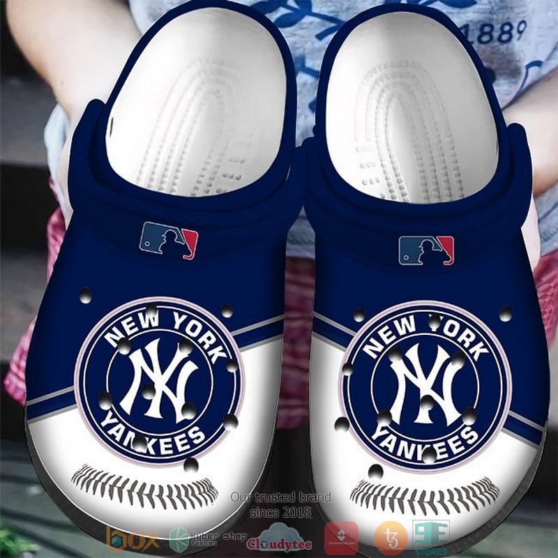 footwearmerch new york yankees mlb sport crocs crocband clogs shoes comfortable for men women and kids nrldm