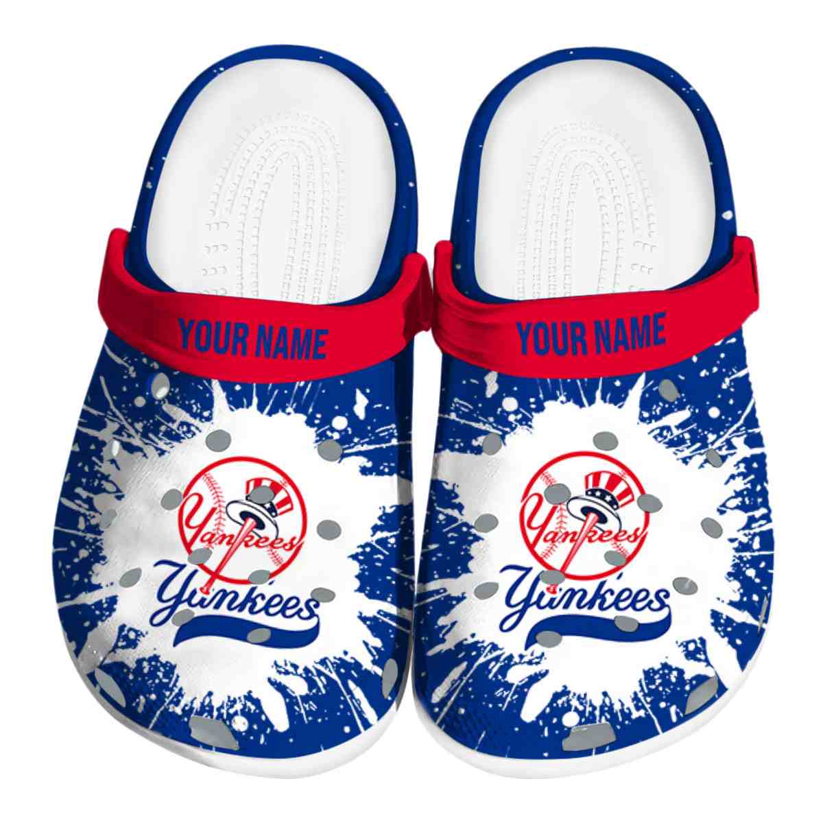 footwearmerch new york yankees mlb sport crocs crocband clogs shoes comfortable for men women and kids qefex