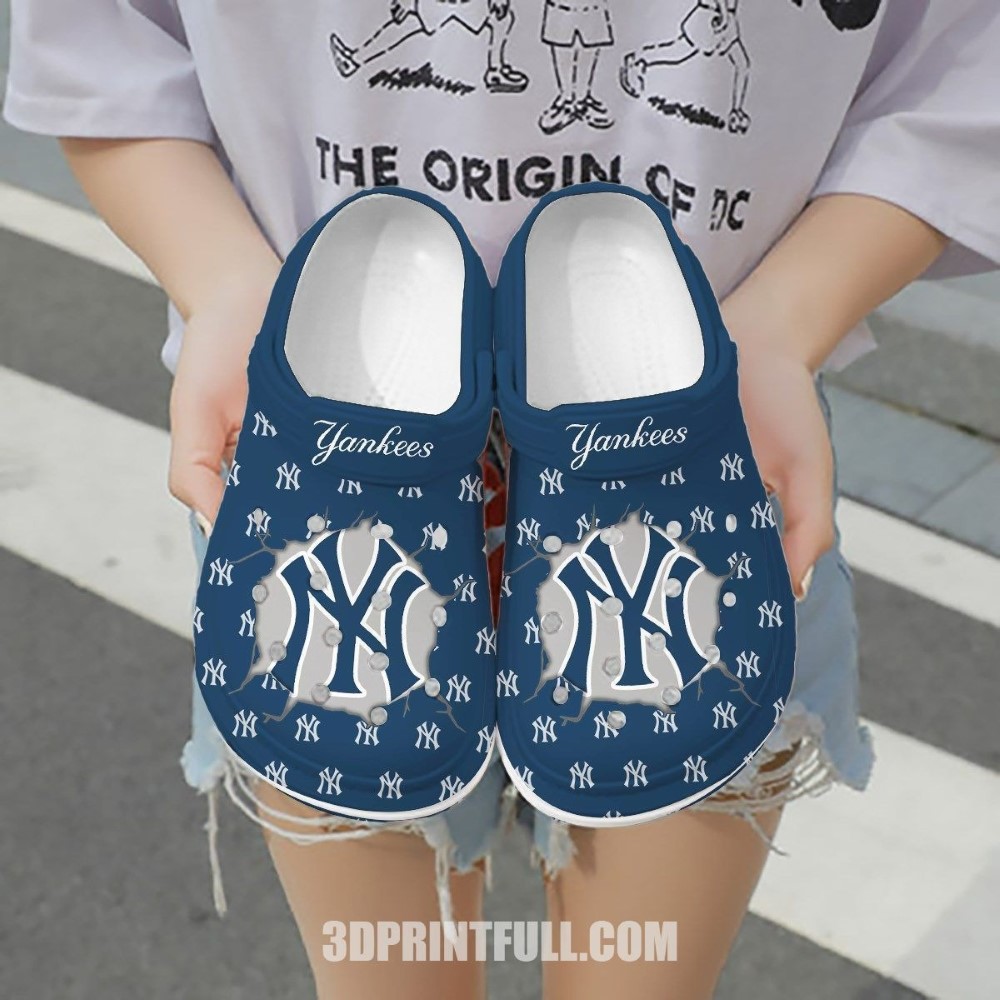footwearmerch new york yankees mlb sport crocs crocband clogs shoes comfortable for men women and kids yy9at