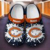 footwearmerch nfl chicago bears polkacrocscrocs clogs shoes comfortable crocband for men women zg1vh