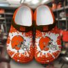 footwearmerch nfl cleveland browns football crocband clogs crocs comfortable shoes for men women un9q2