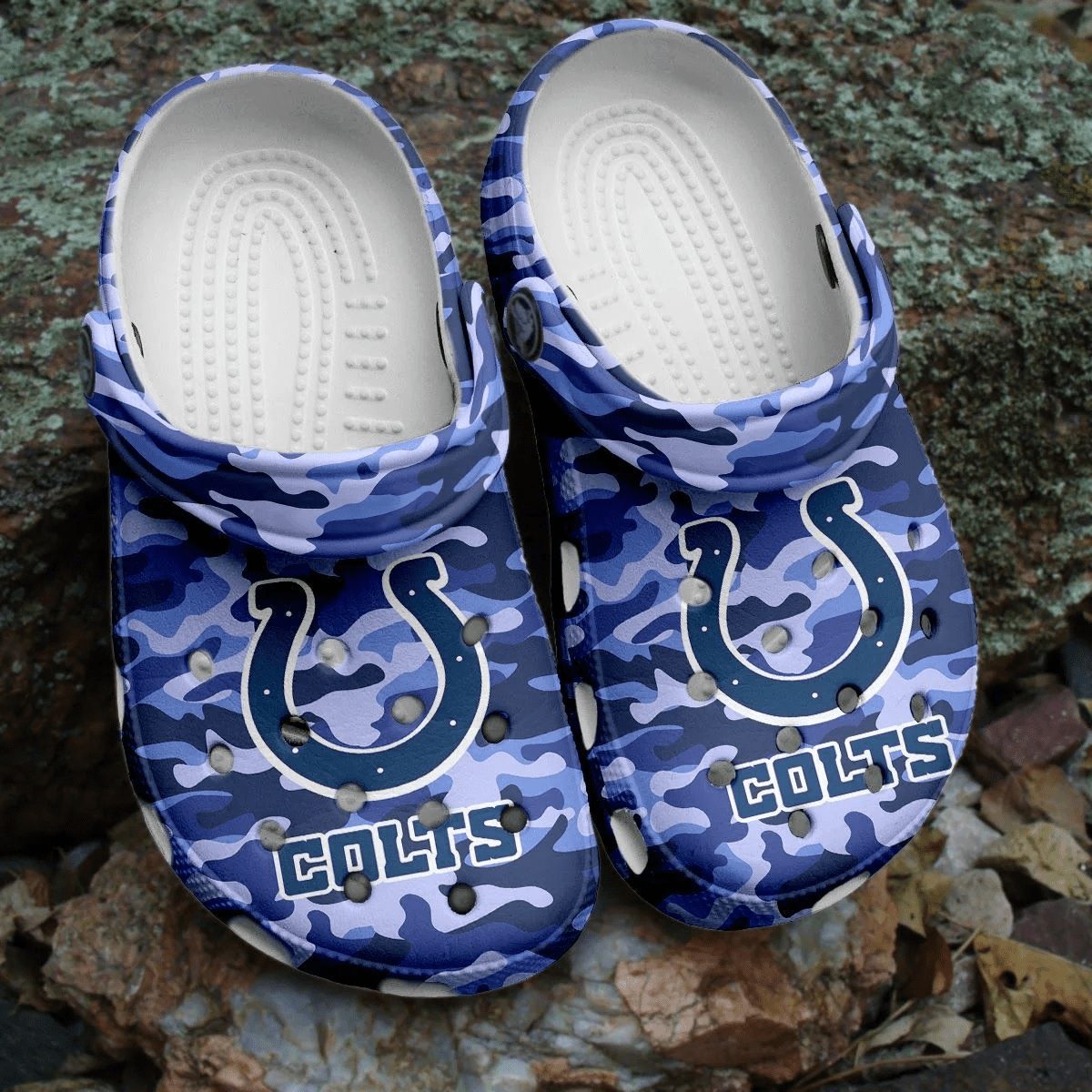 footwearmerch nfl indianapolis colts football clogs shoes crocs comfortable crocband for men women or2bc