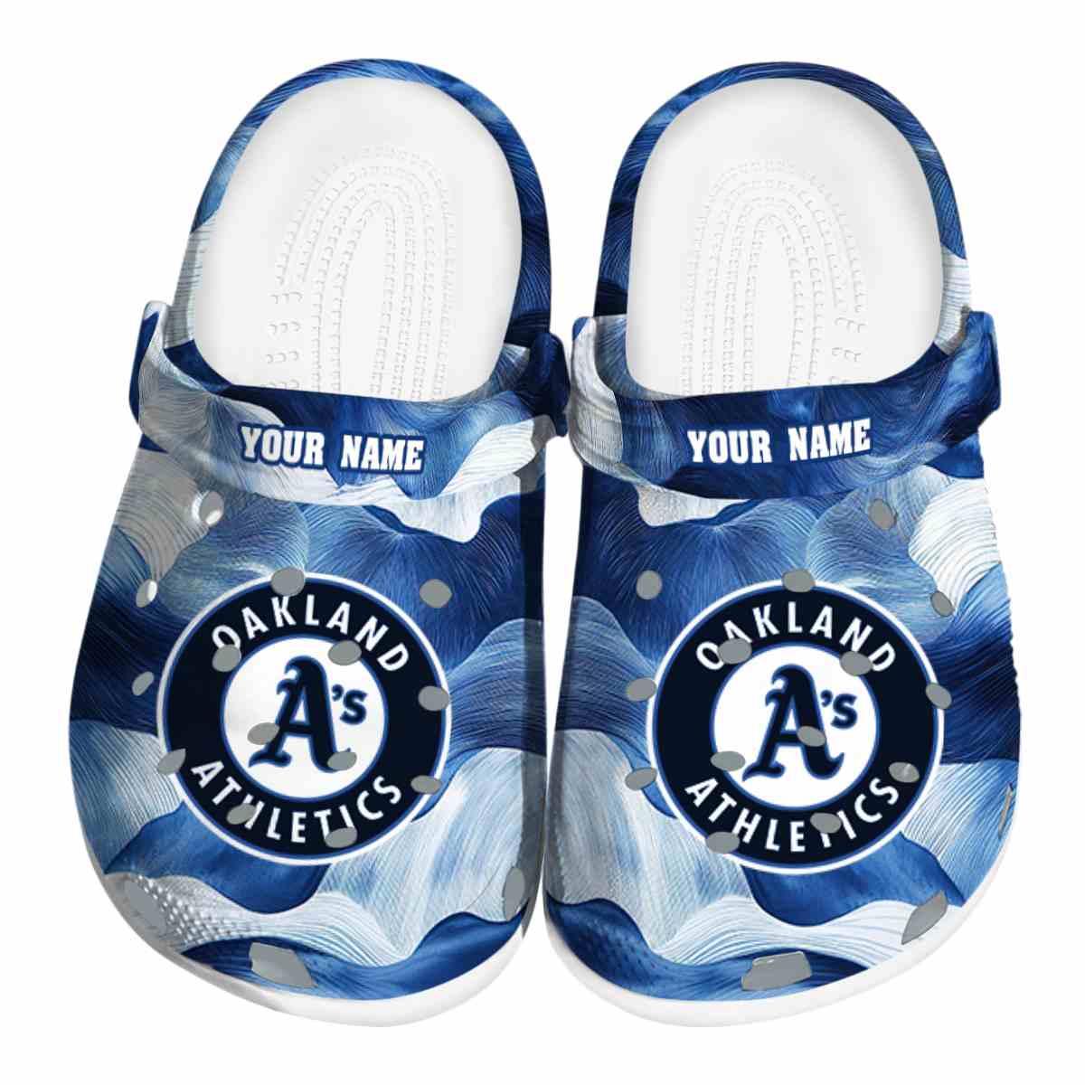 footwearmerch oakland athletics mlb sport crocs crocband clogs shoes comfortable for men women and kids anfg0