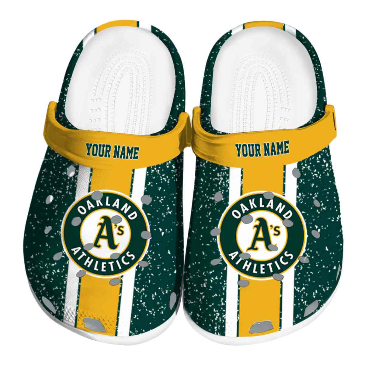 footwearmerch oakland athletics mlb sport crocs crocband clogs shoes comfortable for men women and kids bo3w0