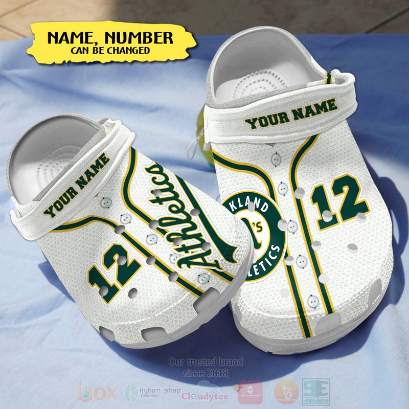 footwearmerch oakland athletics mlb sport crocs crocband clogs shoes comfortable for men women and kids gomgc