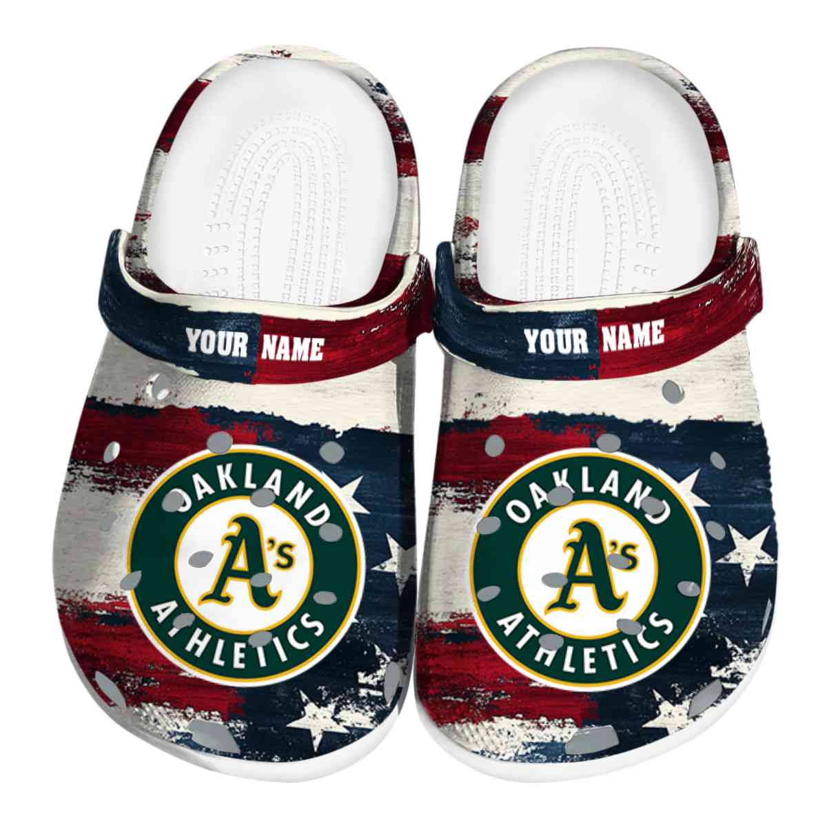 footwearmerch oakland athletics mlb sport crocs crocband clogs shoes comfortable for men women and kids jjteg