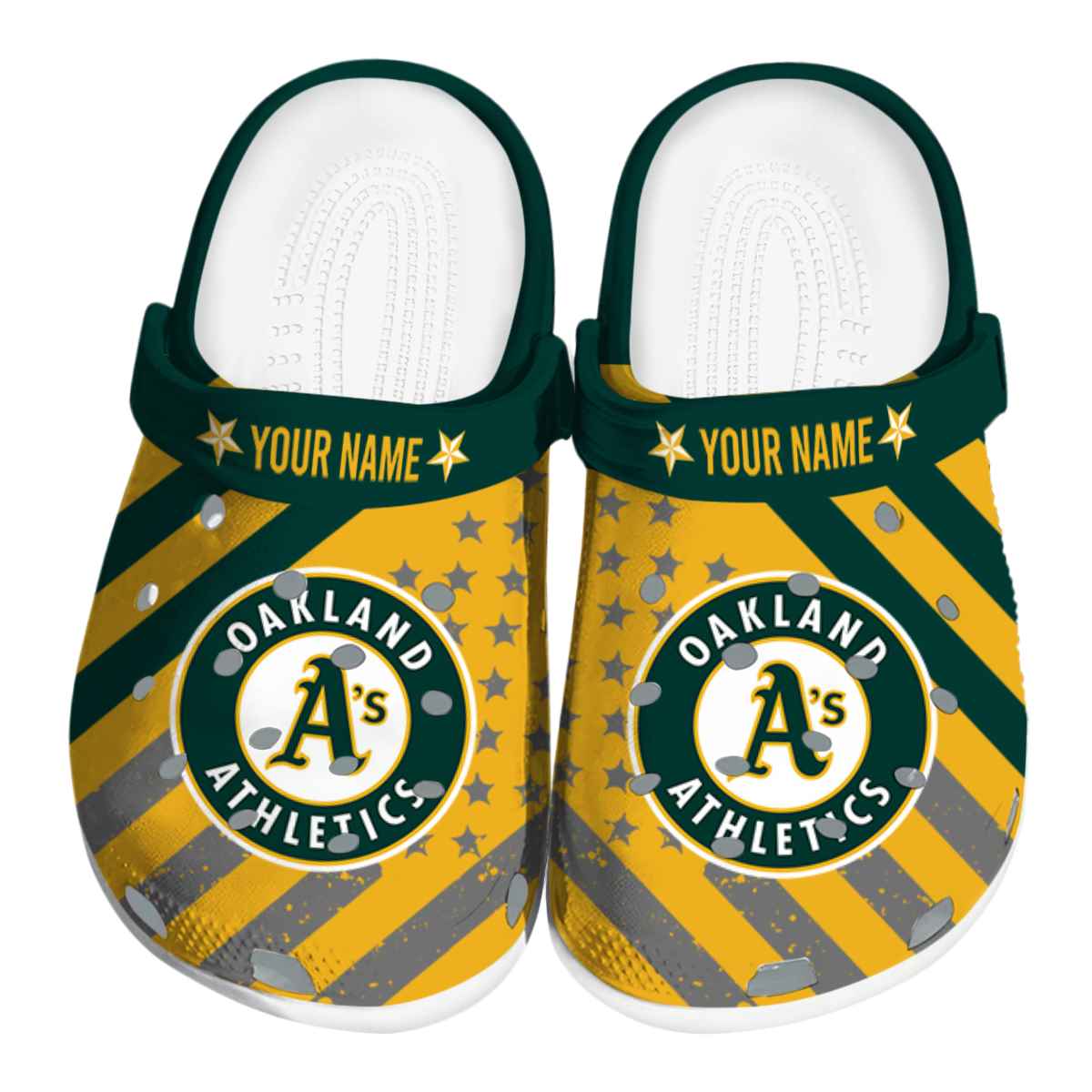 footwearmerch oakland athletics mlb sport crocs crocband clogs shoes comfortable for men women and kids kryao
