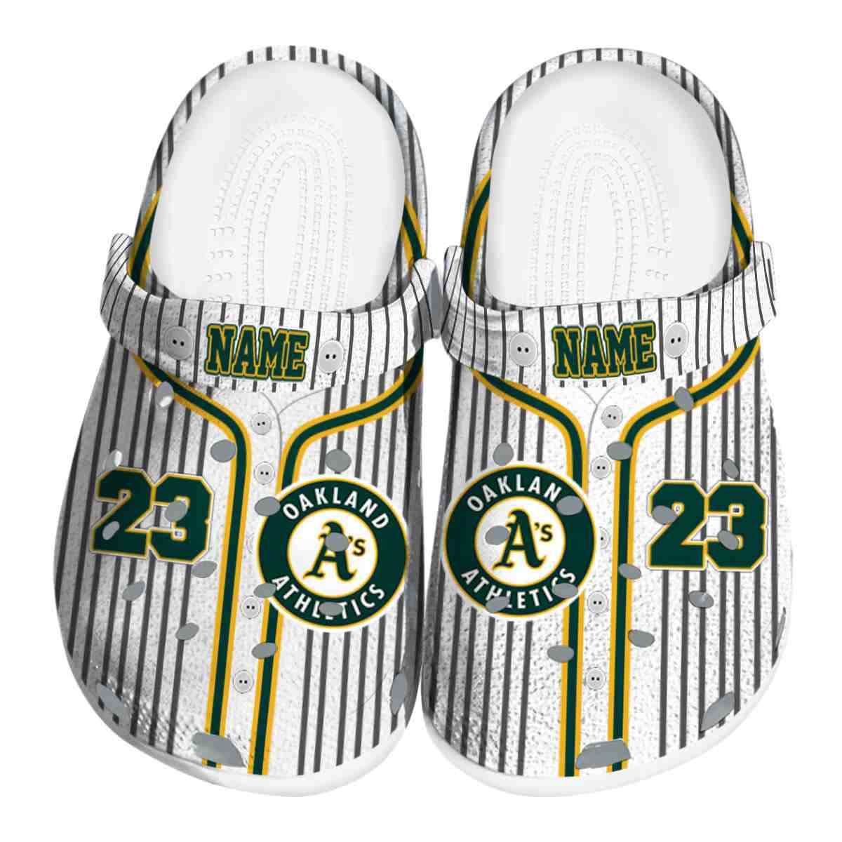 footwearmerch oakland athletics mlb sport crocs crocband clogs shoes comfortable for men women and kids mbckb