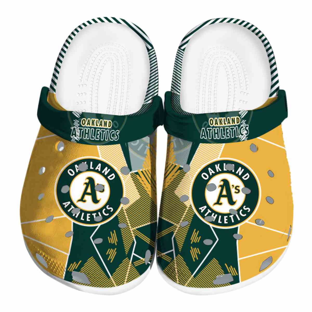footwearmerch oakland athletics mlb sport crocs crocband clogs shoes comfortable for men women and kids ocwez