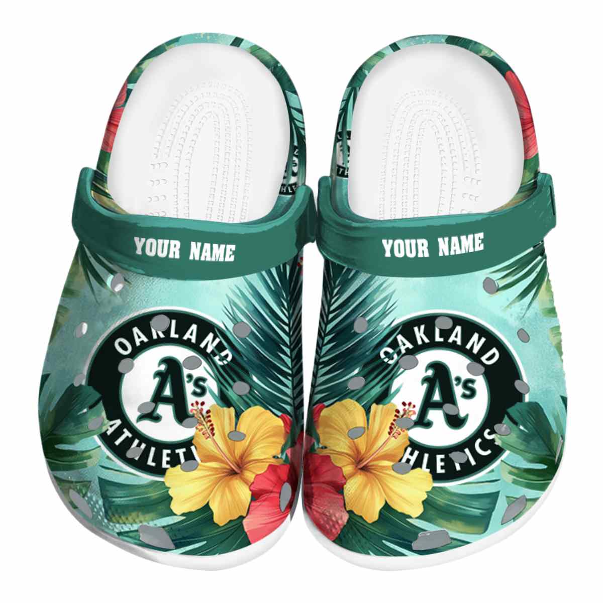 footwearmerch oakland athletics mlb sport crocs crocband clogs shoes comfortable for men women and kids pdtvi
