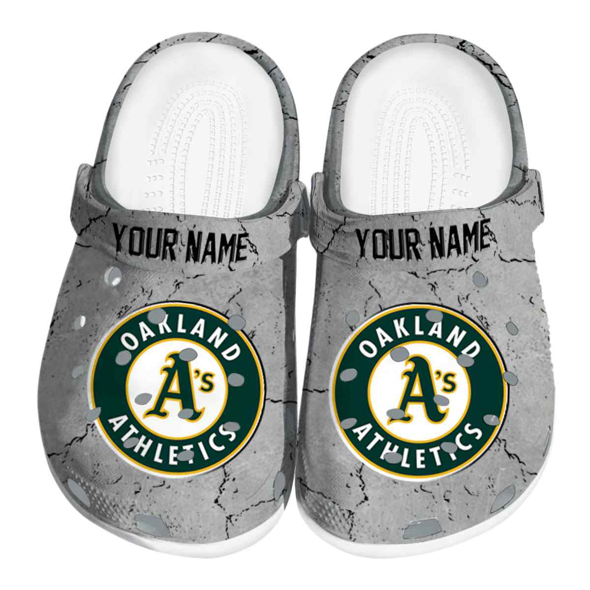 footwearmerch oakland athletics mlb sport crocs crocband clogs shoes comfortable for men women and kids s0d3g