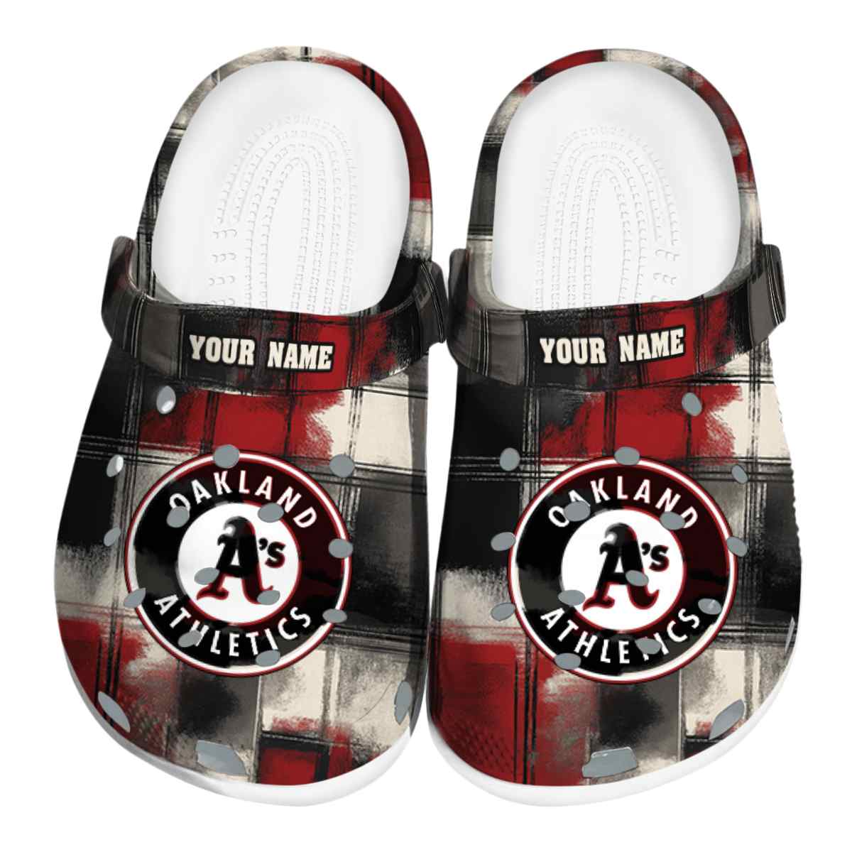 footwearmerch oakland athletics mlb sport crocs crocband clogs shoes comfortable for men women and kids uwz1i