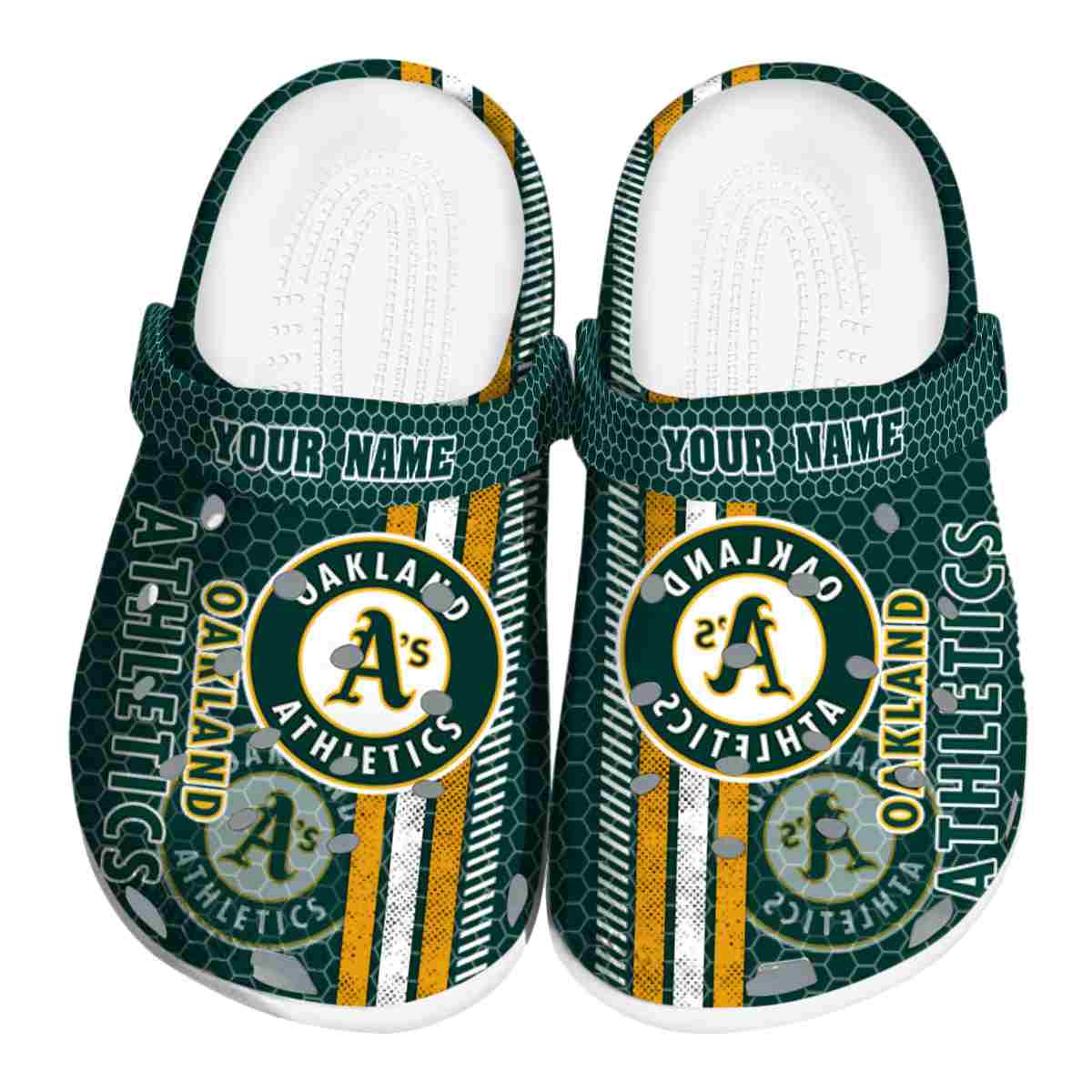 footwearmerch oakland athletics mlb sport crocs crocband clogs shoes comfortable for men women and kids wzzvr