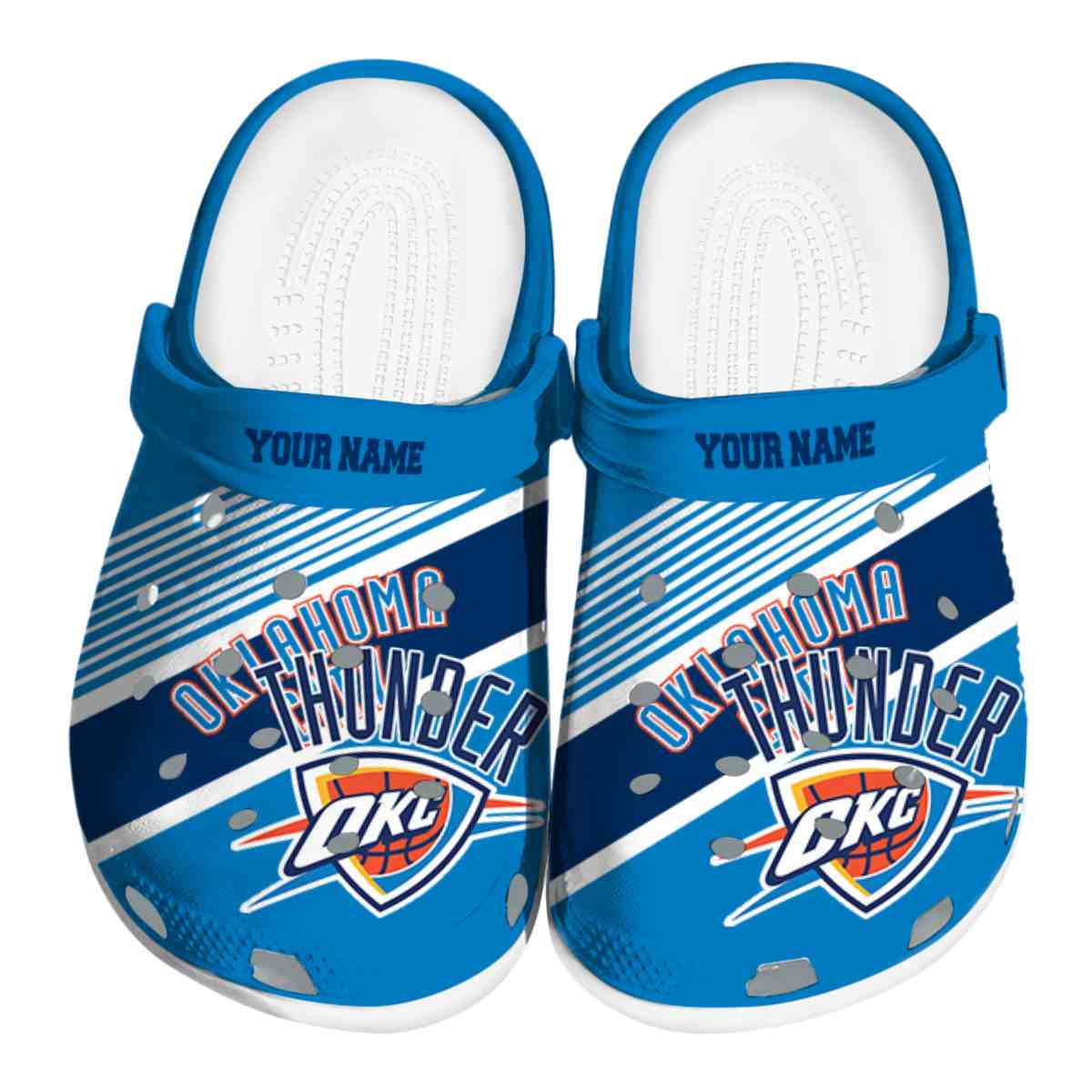 footwearmerch oklahoma city thunder nba sport crocs crocband clogs shoes comfortable for men women and kids 2ui8g