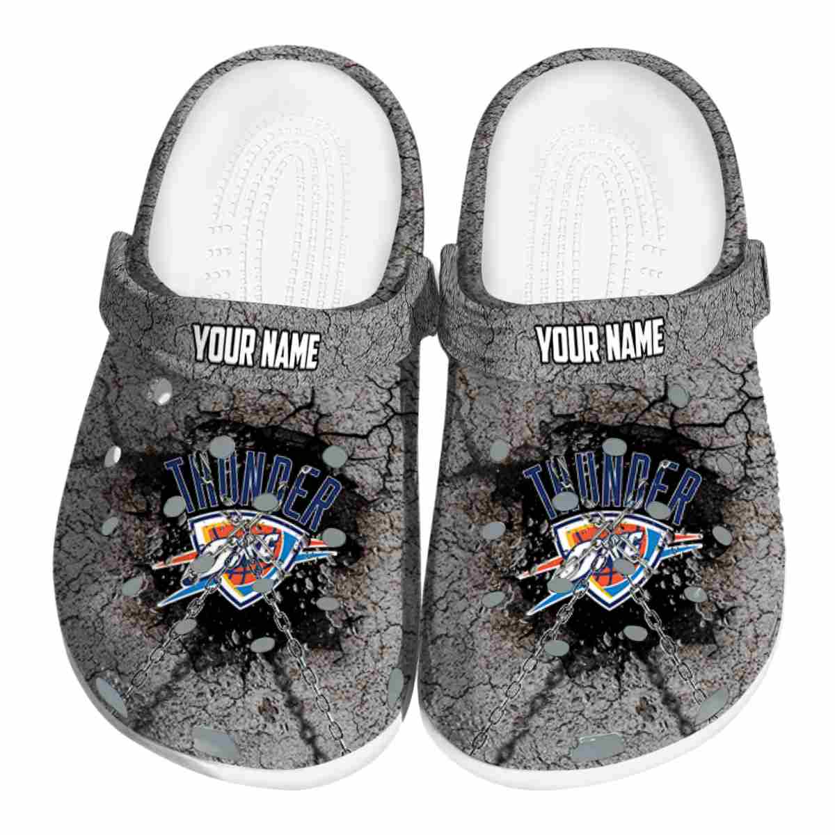 footwearmerch oklahoma city thunder nba sport crocs crocband clogs shoes comfortable for men women and kids 3yr9d