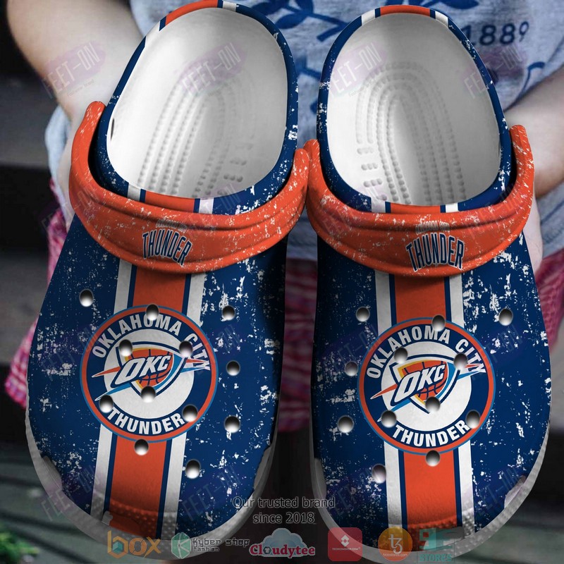 footwearmerch oklahoma city thunder nba sport crocs crocband clogs shoes comfortable for men women and kids 78io9