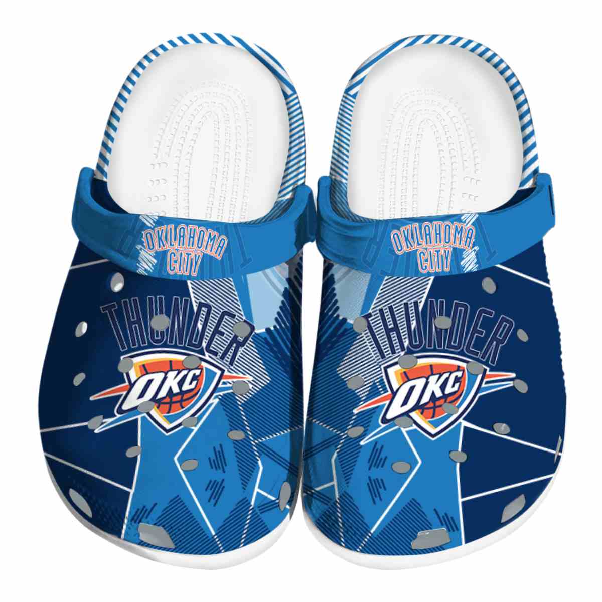 footwearmerch oklahoma city thunder nba sport crocs crocband clogs shoes comfortable for men women and kids mtmlf