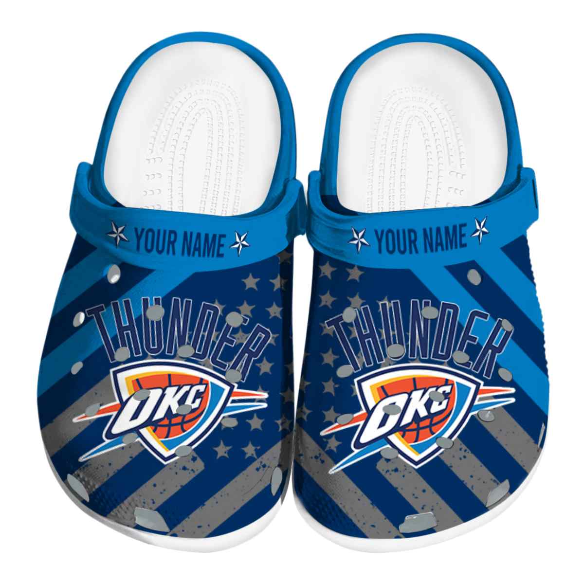 footwearmerch oklahoma city thunder nba sport crocs crocband clogs shoes comfortable for men women and kids unrpp