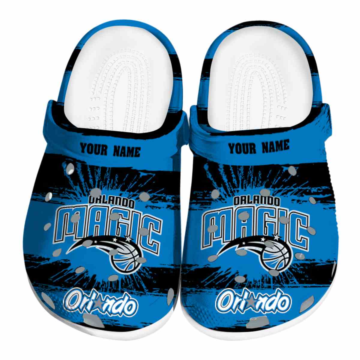 footwearmerch orlando magic nba sport crocs crocband clogs shoes comfortable for men women and kids mbebv