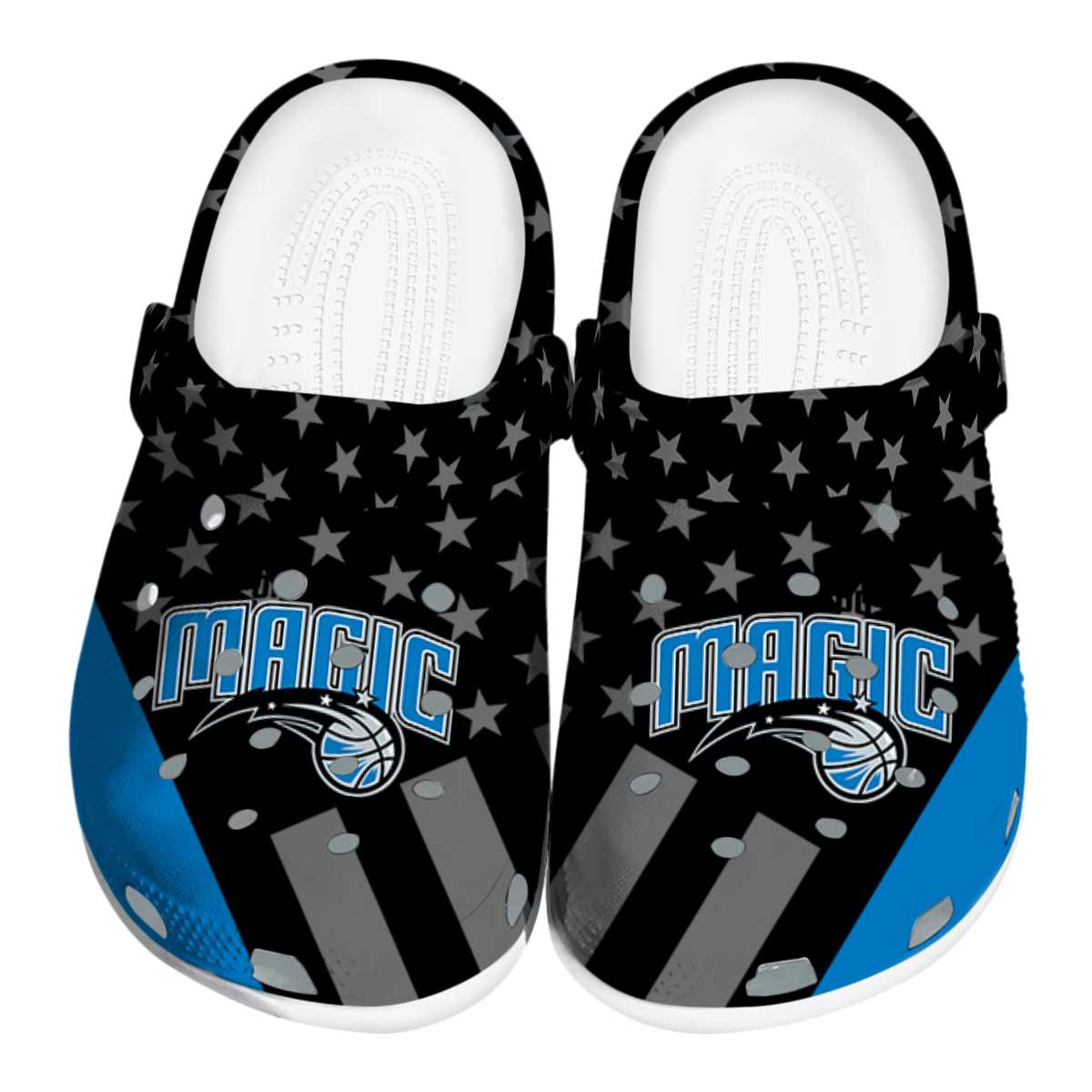 footwearmerch orlando magic nba sport crocs crocband clogs shoes comfortable for men women and kids mbnrp