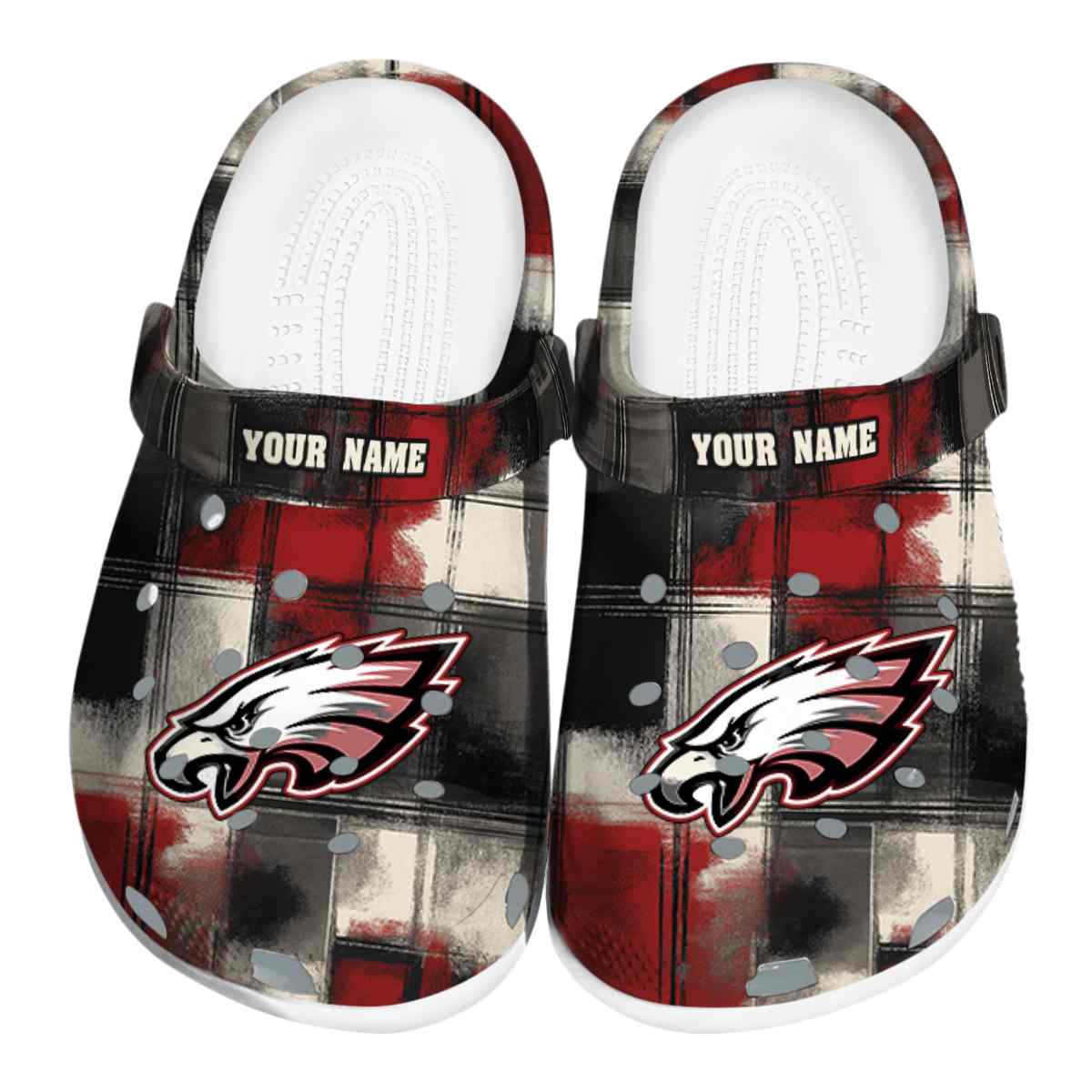 footwearmerch philadelphia eagles nfl sport crocs crocband clogs shoes comfortable for men women and kids mqavf
