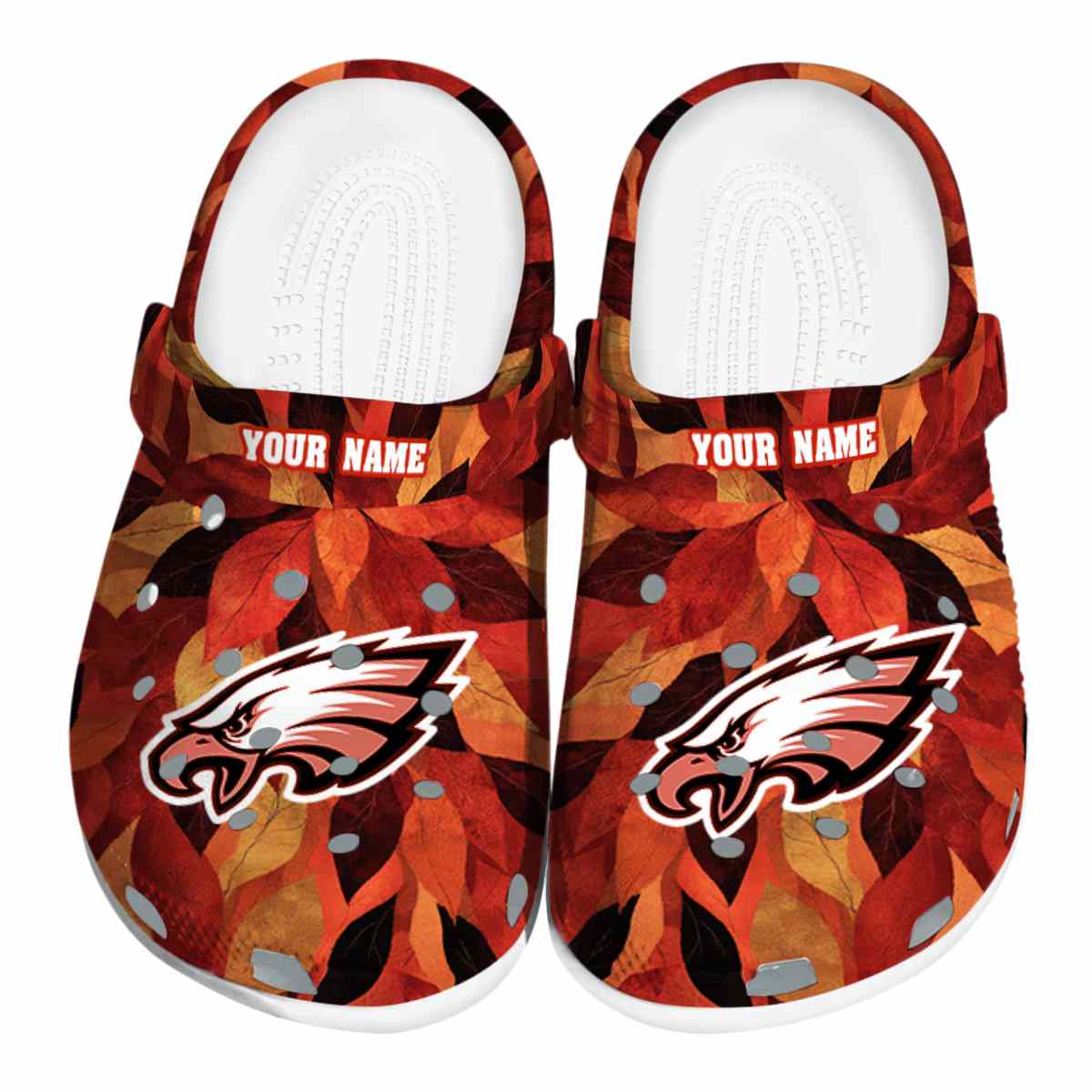 footwearmerch philadelphia eagles nfl sport crocs crocband clogs shoes comfortable for men women and kids pp5gj