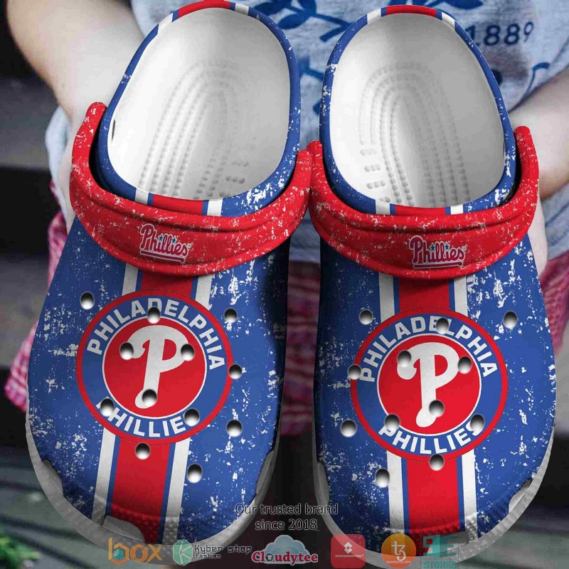 footwearmerch philadelphia phillies mlb sport crocs crocband clogs shoes comfortable for men women and kids 1smlk