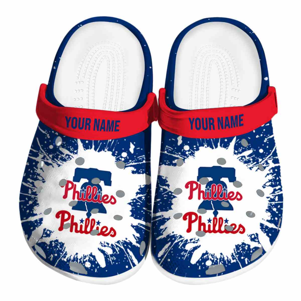 footwearmerch philadelphia phillies mlb sport crocs crocband clogs shoes comfortable for men women and kids 5lsie