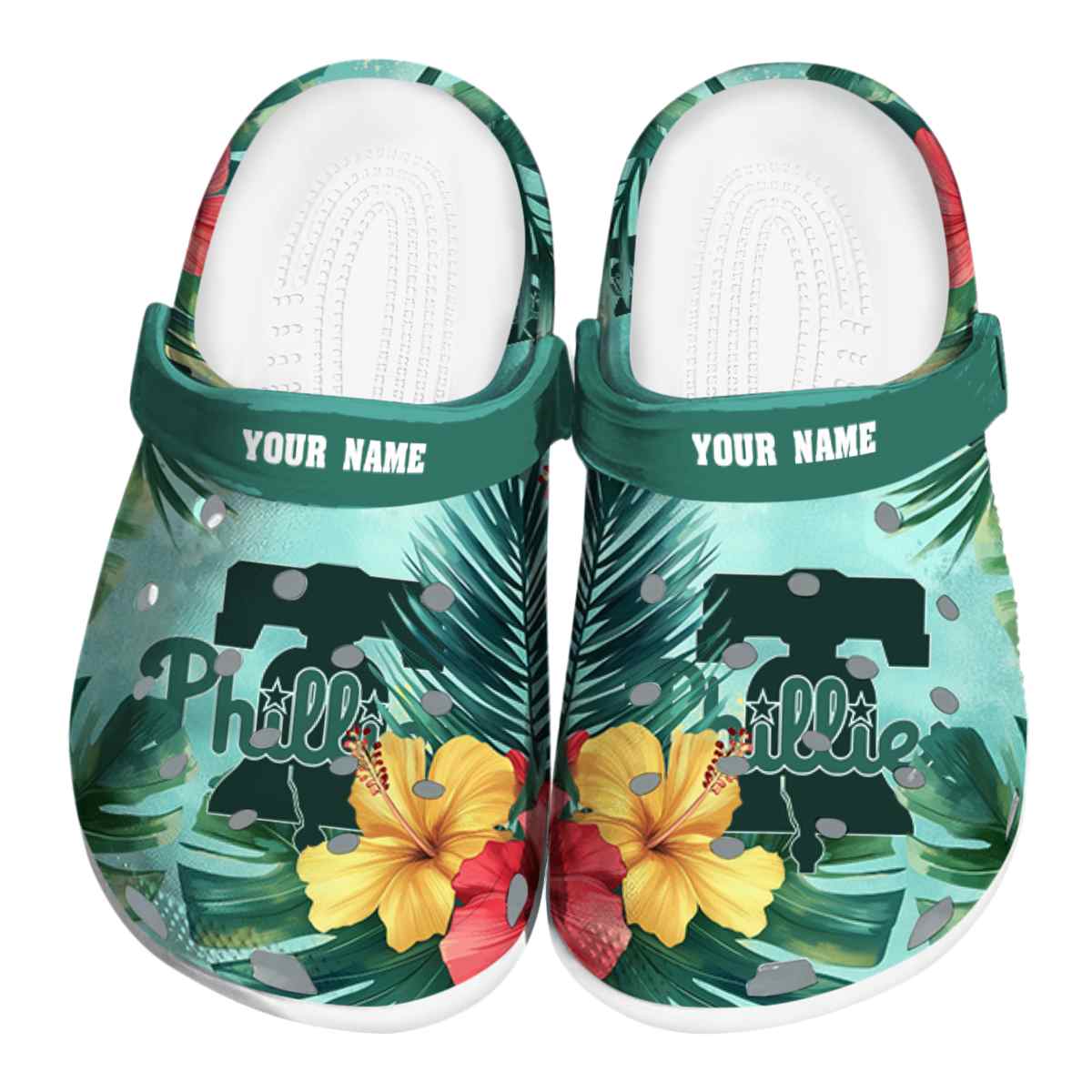 footwearmerch philadelphia phillies mlb sport crocs crocband clogs shoes comfortable for men women and kids foghr