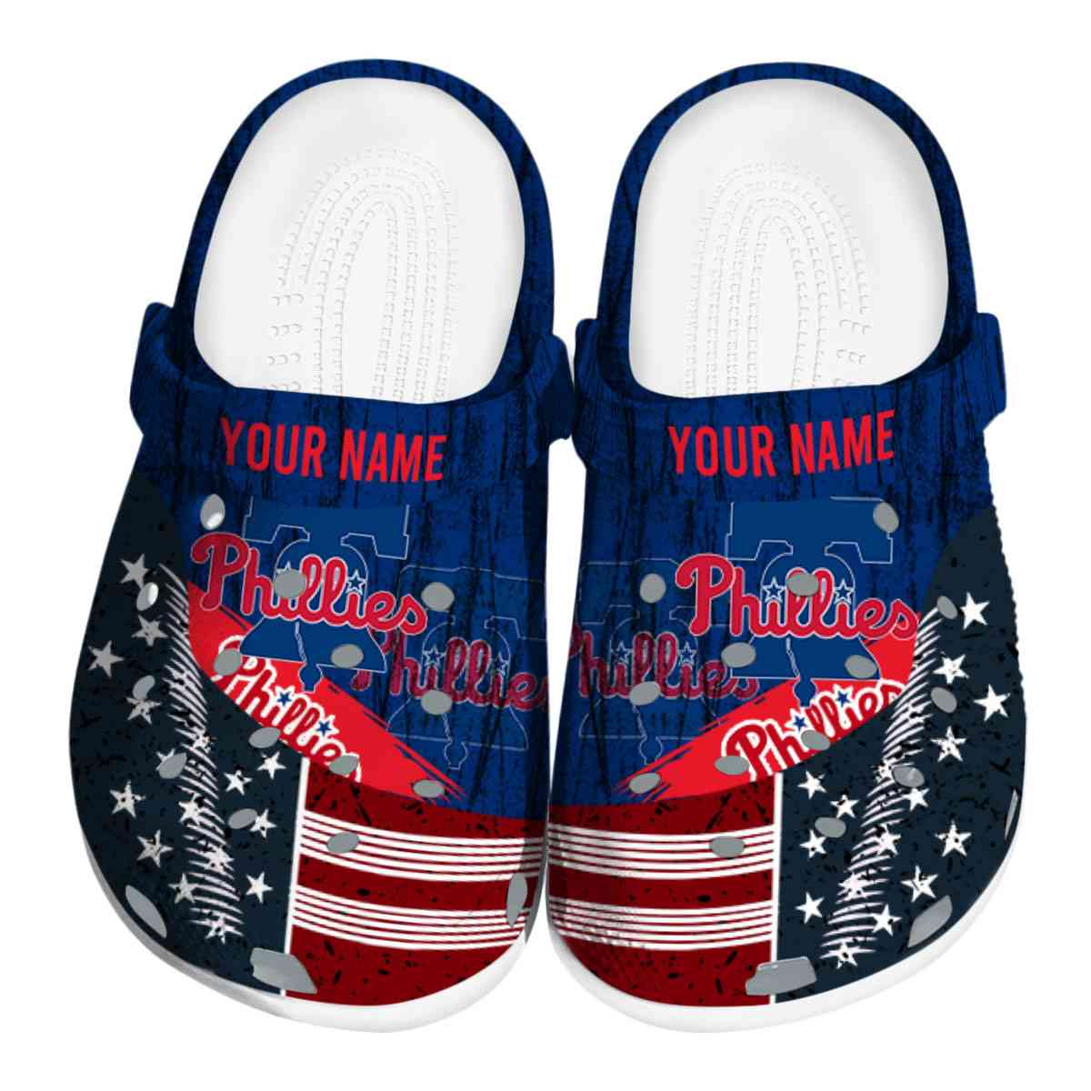 footwearmerch philadelphia phillies mlb sport crocs crocband clogs shoes comfortable for men women and kids hh3rc