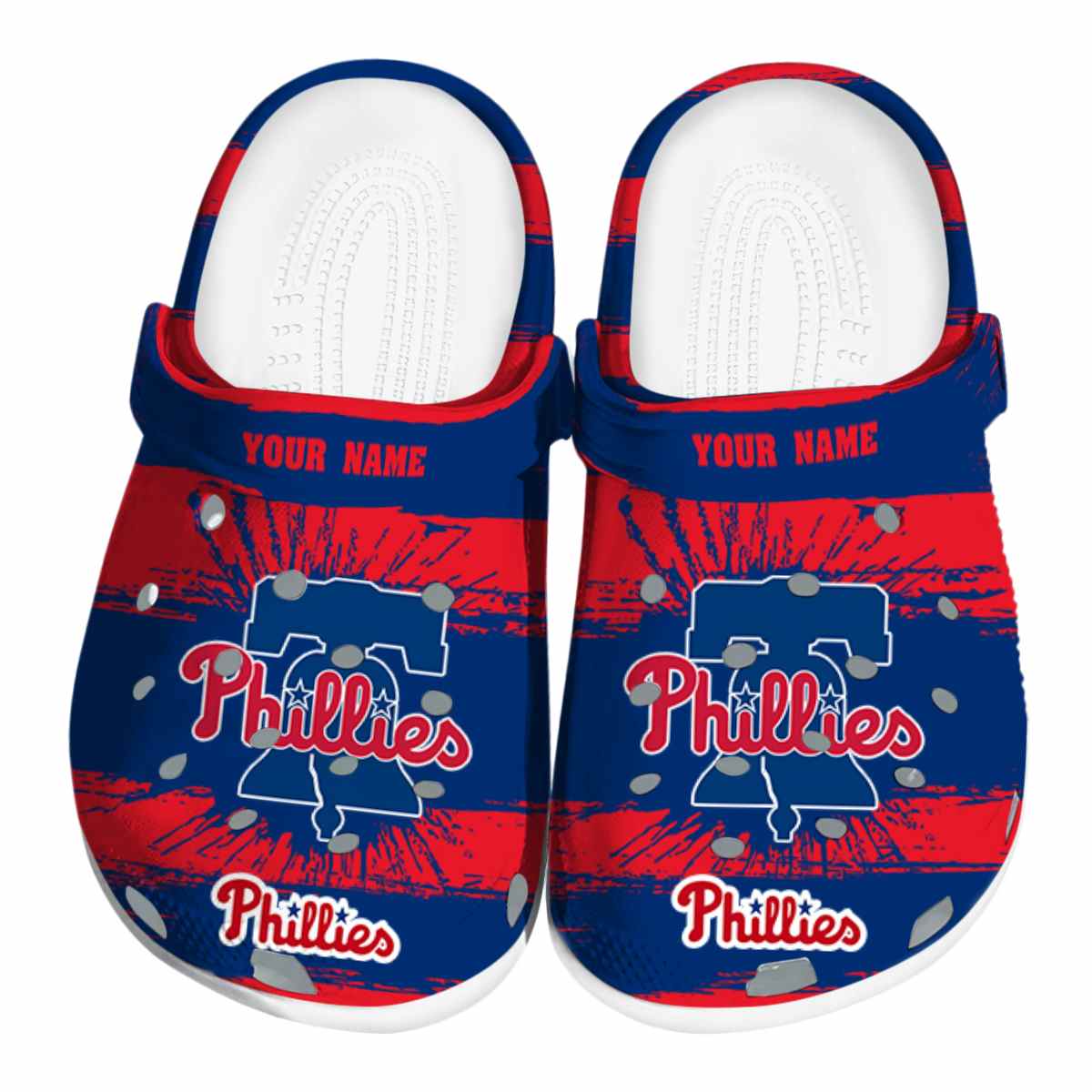 footwearmerch philadelphia phillies mlb sport crocs crocband clogs shoes comfortable for men women and kids iyhz0