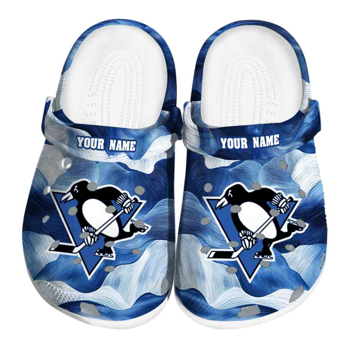 footwearmerch pittsburgh penguins nhl sport crocs crocband clogs shoes comfortable for men women and kids ddcvn