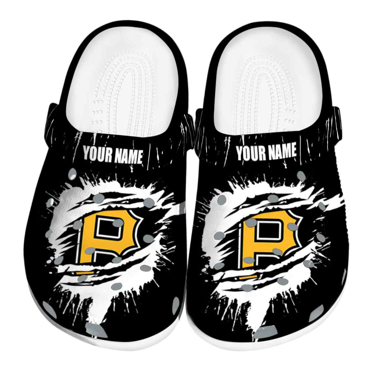 footwearmerch pittsburgh pirates mlb sport crocs crocband clogs shoes comfortable for men women and kids 9alad
