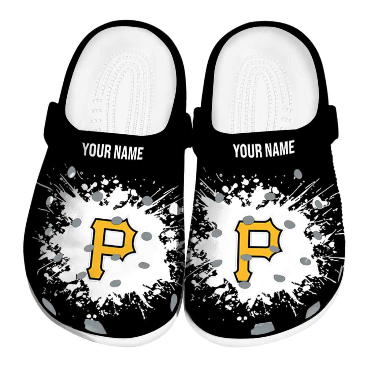 footwearmerch pittsburgh pirates mlb sport crocs crocband clogs shoes comfortable for men women and kids dnpfb