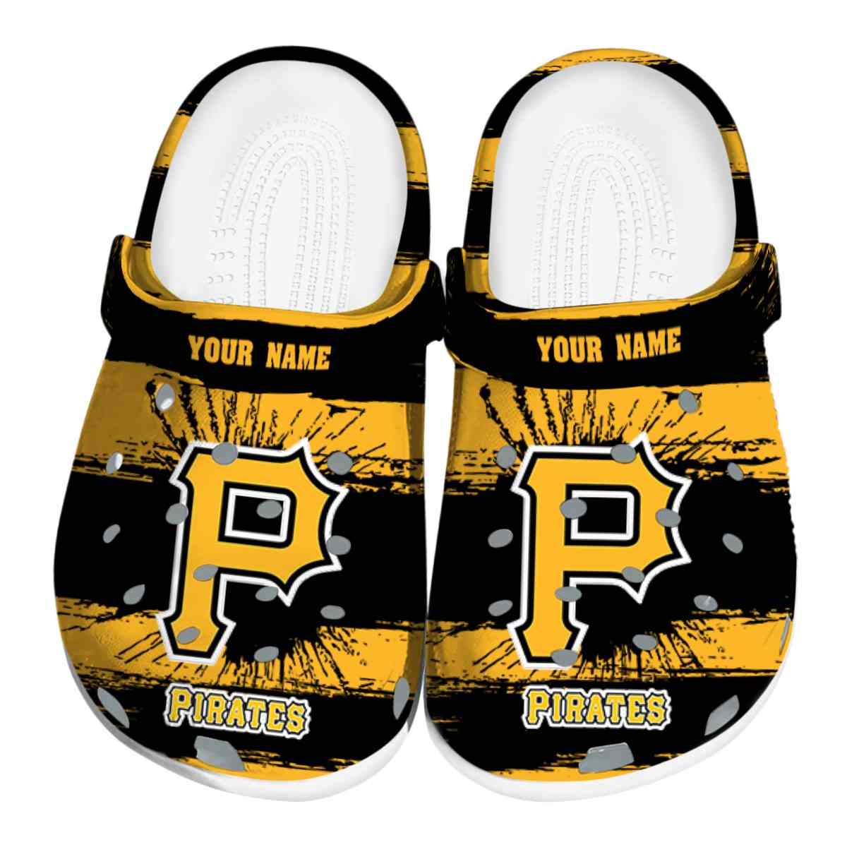 footwearmerch pittsburgh pirates mlb sport crocs crocband clogs shoes comfortable for men women and kids hetjq